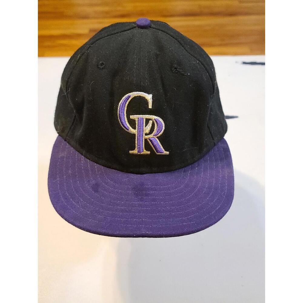 New Era 59 Fifty Colorado Rockies Baseball Cap Fitted Size 8  Cool Base GUC READ
